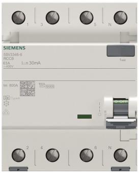 Siemens FI-Schalter 4x63A       5SV33466 