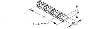 HKL PVC-Lüsterklemme               129.3 