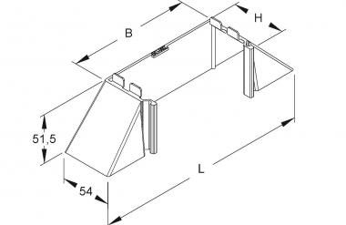 Kleinhuis Abzweigstück 60X110   Z60110.3 