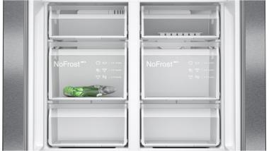 Siemens KF 96 NAXEA sw Kühlkombi 