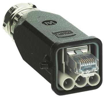 HART HAN 3A RJ45 HYBRID   09573080501000 