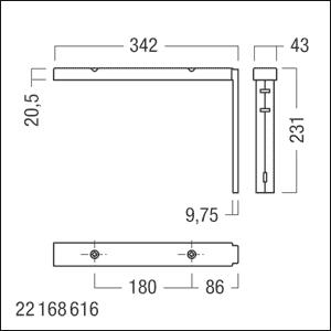 ZUM Anbauwinkel                 22168616 