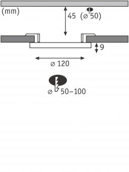 Paulmann EBPanel Veluna VariFit    79939 