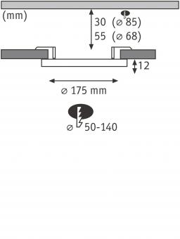 Paulmann EBPanel Areo VariFit      79963 