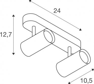 SLV NOBLO  Wand-u.Deckenaufbau-  1008704 