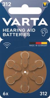 VARTA Acoustic Hörgerätebatterien    312 