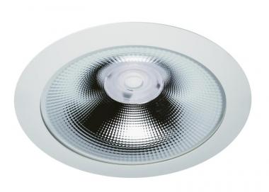 Rutec Downlight GLAN ws UGR19 hochglanz 