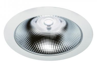 Rutec Downlight GLAN ws UGR19 hochglanz 