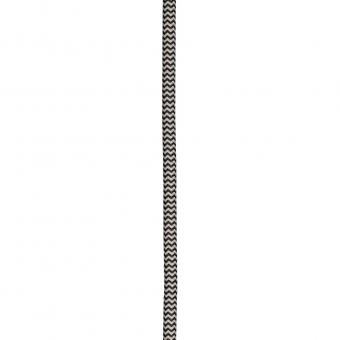 BAIL Textilkabel 2x0,75mm schwarz/weiss 
