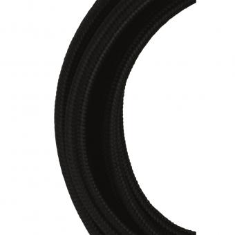 BAIL Textilkabel 2x0,75mm schwarz 
