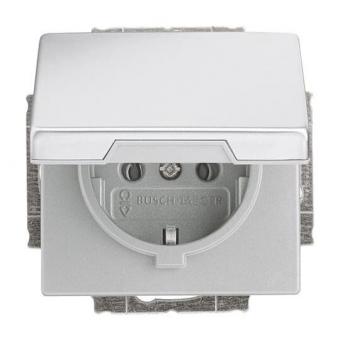 BJ pur edelstahl Schuko Kombi  20EUK-866 