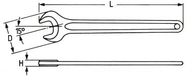 Heyco Einmaulschl.894 38 mm      1501972 