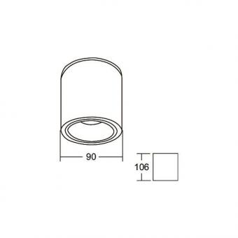 Brumberg LED-Anbaudownlight 230 12125173 