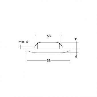 BRUM 12104173 EB-Downlight BARENT rd 930 