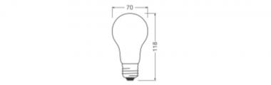 LEDV LED Bulb 17-150W/840 2452lm 