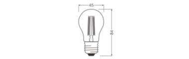 Ledvance LED Classic P 40 Filament V 