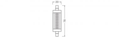 Ledvance LED Slim Line 78 75 300° P 9.5W 