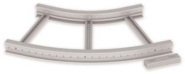 Unex Flachbogen 45  lichtgrau   67617-04 