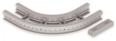 Unex Flachbogen 90  lichtgrau   67206-04 