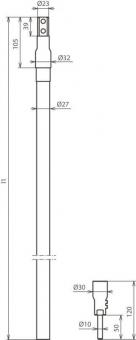 Dehn 819165 HVI P HVI P RAV 90 27 L6M SW 