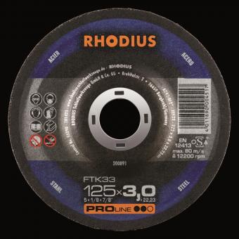 Rhodius Trennscheiben FTK 33      200891 