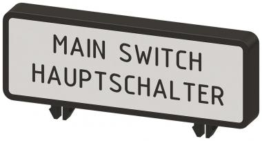 Siemens 3LD92861A Zusatzschild 