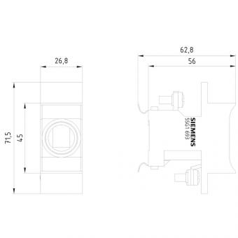 Siemens 5SG1693 NEOZED-Einbausicherungs- 