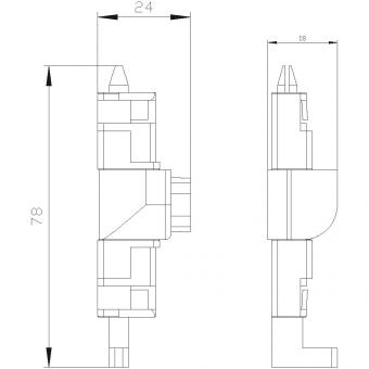 Siemens Tuerscharnier neue 8GK9920-1KK24 