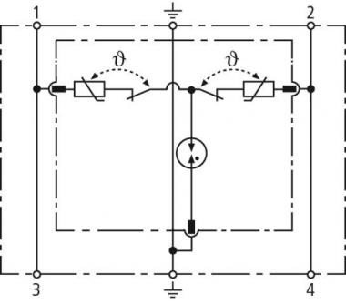 DEHN ÜS-Ableiter 2-polig DEHNrail 953202 