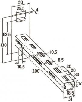 Fischer Auslegerkonsole ALK       538738 