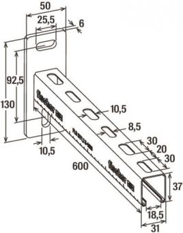 Fischer Auslegerkonsole ALK       538745 