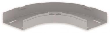 Unex Flachbogen 90° lichtgrau      66160 
