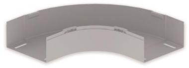 Unex Flachbogen 90° lichtgrau      66230 