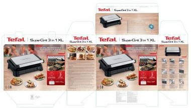 Tefal GC 520 D silber Kontakt Grill 
