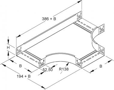 NIED T-Stück                   RTS60.300 