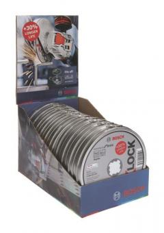 Bosch X-LOCK Trennscheibe Dose 125mm 
