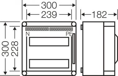 HENS Mi-Automatengehäuse          MI1220 