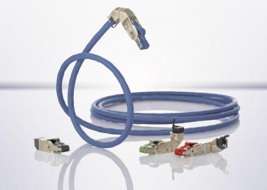 Metz 40GBit RJ45 field plug 130H405032-E 