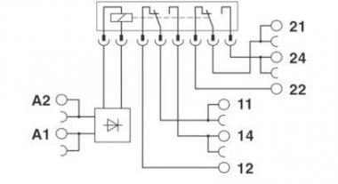 Phoenix 2900336      PLC-RPT-230UC/21-21 