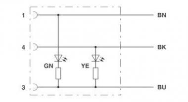 Phoenix 1683594 SAC-3P-10,0-PUR/M 8FR-2L 