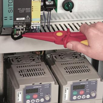 Knipex Kunststoff-Flachrundzange 220mm 