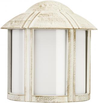 ALBE Wandleuchte Alu weiß-gold    673221 
