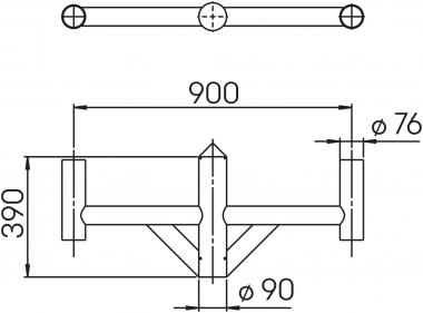 ALBE Aufsatz 2-fach für           661009 