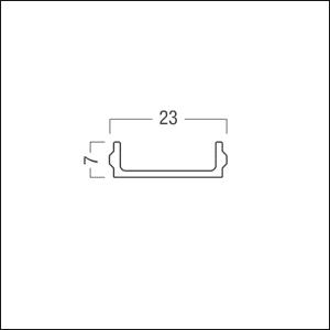 Zumtobel SUP2 TRACK COVER 2M WH 22169712 