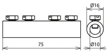 DEHN Verbindungsmuffe             385213 
