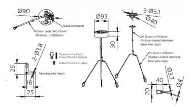 Philips RC159Z Suspension set   75250499 