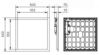 PHIL CoreLine LED-Panel RC133V G6 M625 