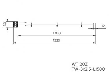 Philips WT120Z TW-3x2.5-L1500   75519299 