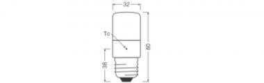 LEDV LED Special T 7-60W/827 806lm 