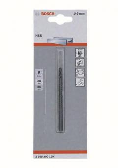 Bosch Fräsbohrer HSS 6mm 85mm 2609200199 